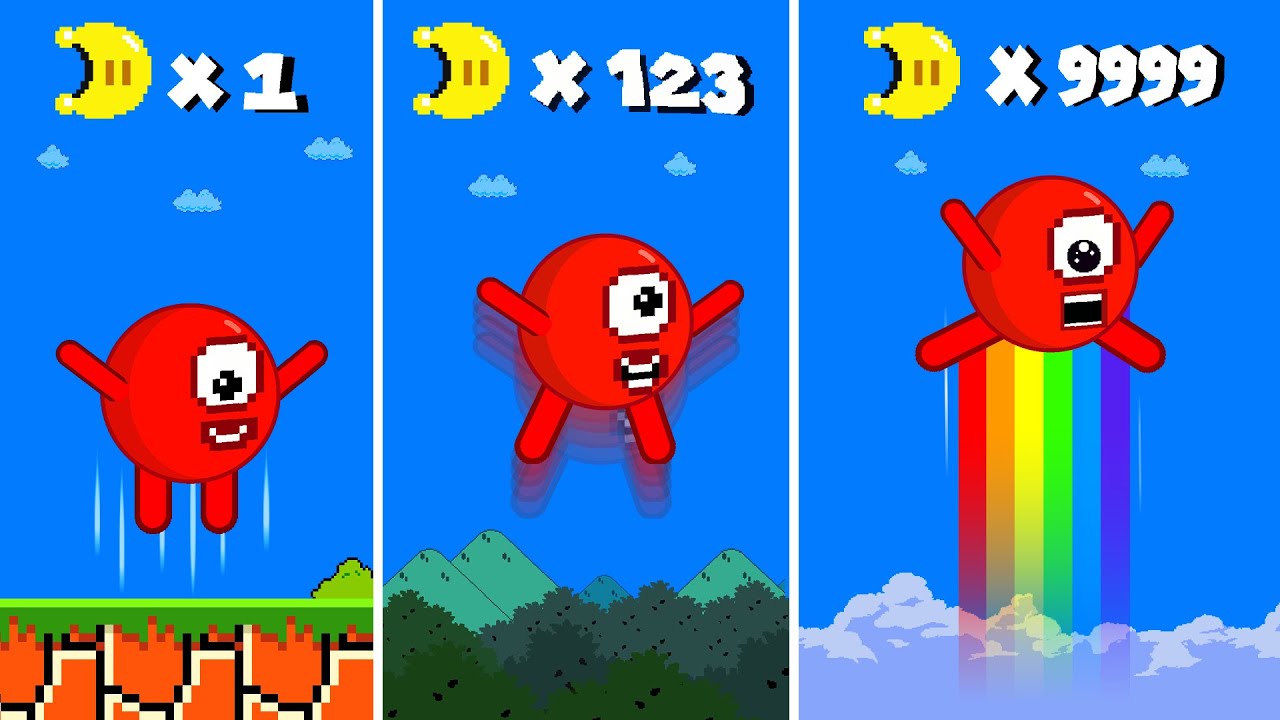 Finish the pattern? Circle Block Jump MULTIPLIES in Mix Maze Level Up | Game Animation