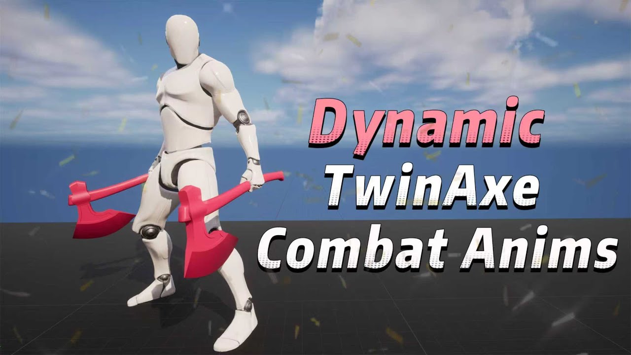 Dynamic TwinAxe Combat Animations