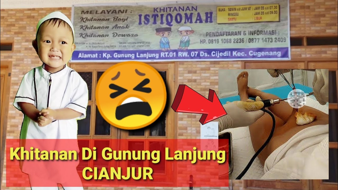 PROSES SUNAT DI RUMAH KHITAN GUNUNG LANJUNG CIANJUR
