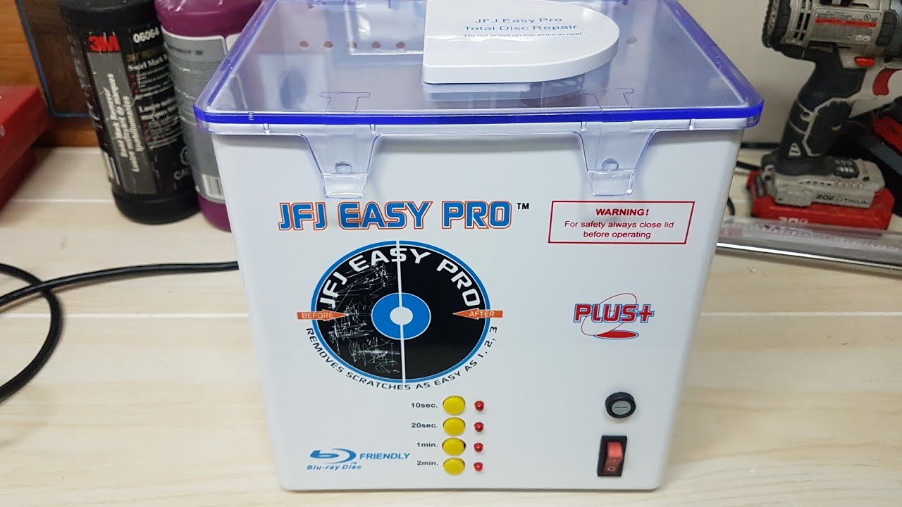 I Got A JFJ Disc Resurfacer! Let's Resurface My First Unreadable Disc!