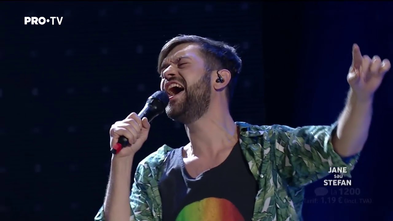 Stefan Stiuca, Tudor Chirila, Mery Jane - Omul plajei (The Voice of Romania LIVE semi-finals 2017)