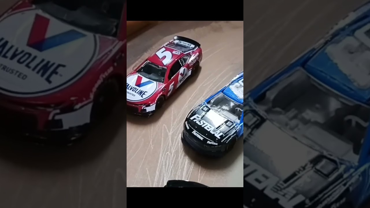 Kyle Larson wins in intense fight with CBell