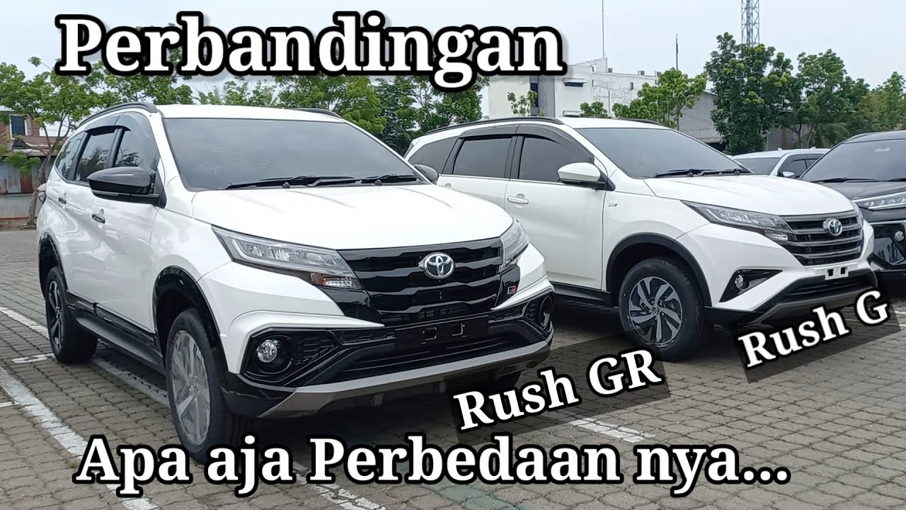 Perbedaan | Perbandingan | Toyota Rush GR Sport dengan Rush G 2024 | Toyota Medan