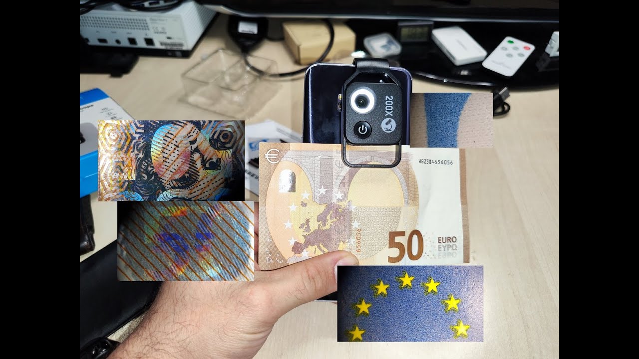 kleine Dinge richtig gro&szlig; darstellen mit dem APEXEL 200X Mini-Mikroskop f&uuml;r die Smartphone-Kamera