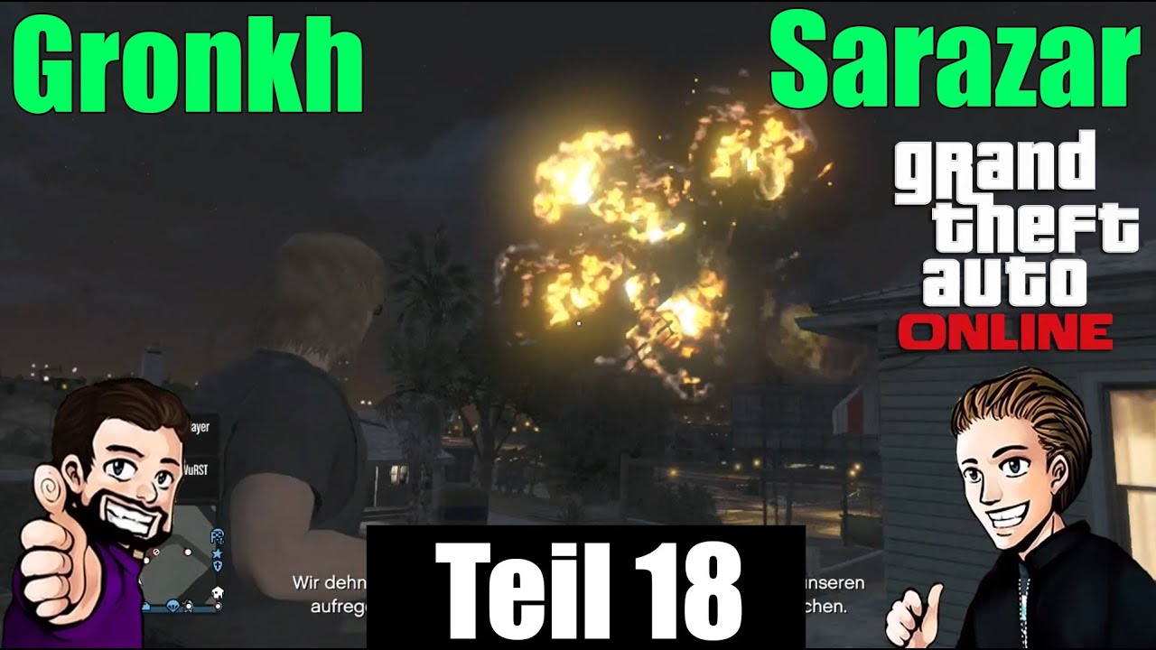 Best of Gronkh & Sarazar - GTA Online - Teil 18 [Full-HD]
