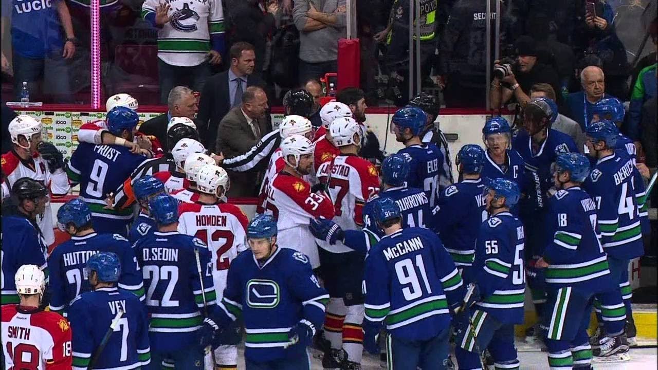 NHL Bench Clearing Brawls