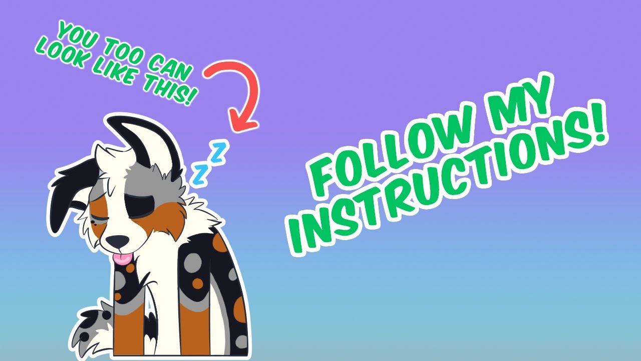 Furry ASMR | Follow my instructions! Talking, tapping, varried sounds | #furryasmr