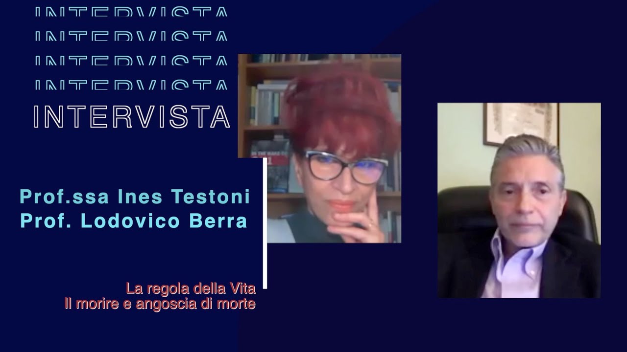 La Prof.ssa Ines Testoni incontra il Prof. Lodovico Berra per parlare della 