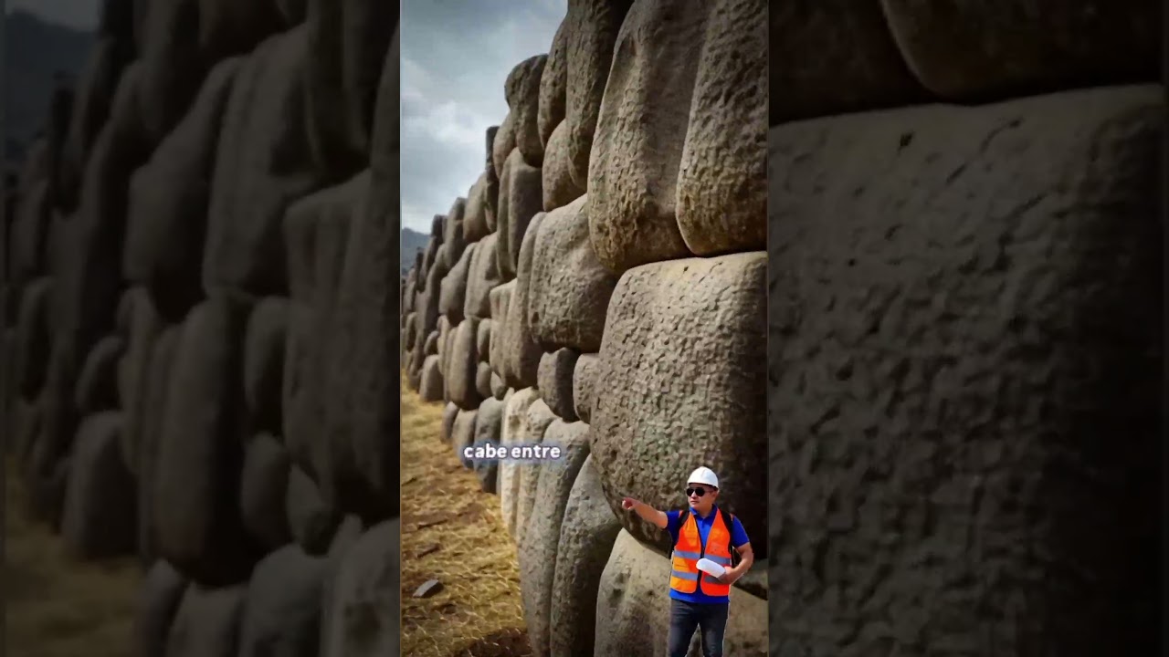 El muro que desaf&iacute;a la l&oacute;gica#Construcci&oacute;n #Muros  #Alba&ntilde;iler&iacute;a #Arquitectura #Sacsayhuam&aacute;n