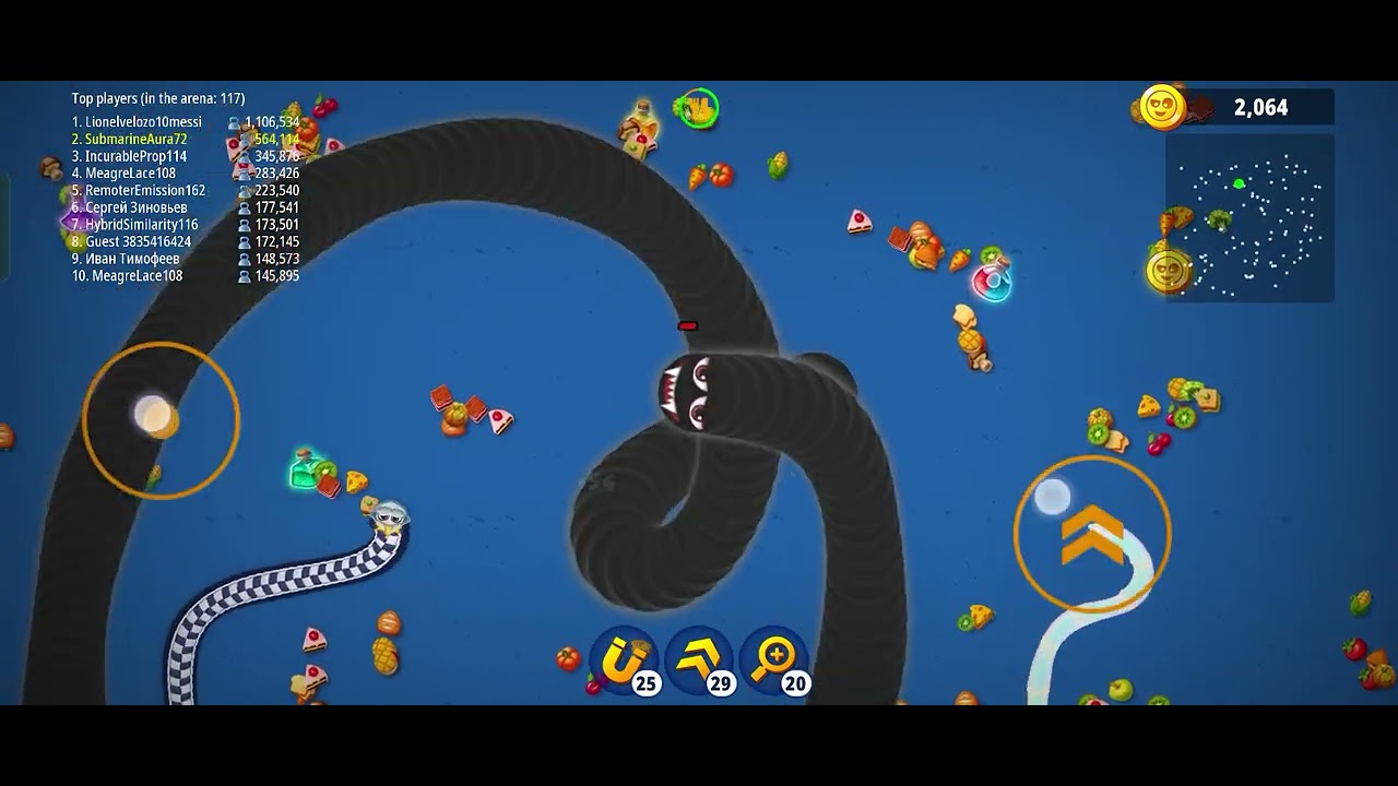  Kaliya naag score 1 million 🐍 wormszone 