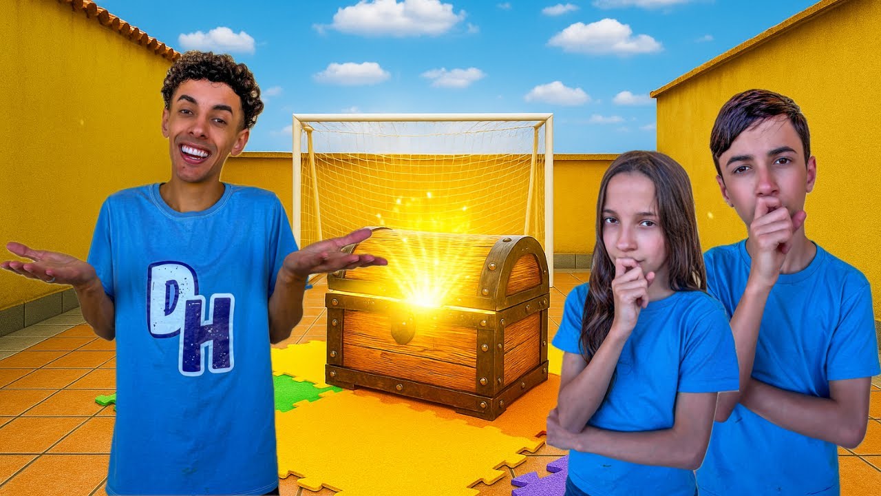 CAÇA AO TESOURO COM UM PRÊMIO INSANO!