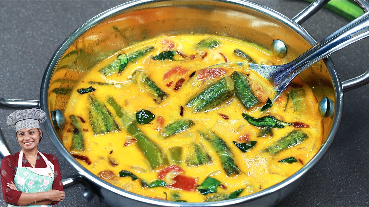 വെണ്ടയ്ക്ക കറി ഇങ്ങനെ കഴിച്ചിട്ടുണ്ടോ? എന്താ രുചി!😋😋| Vendaykka Paal Curry| Vendaykka Mappas| Okra