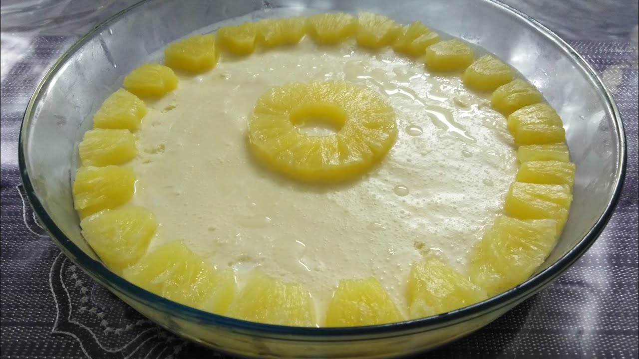 Yummy and Easy Pineapple Souffle