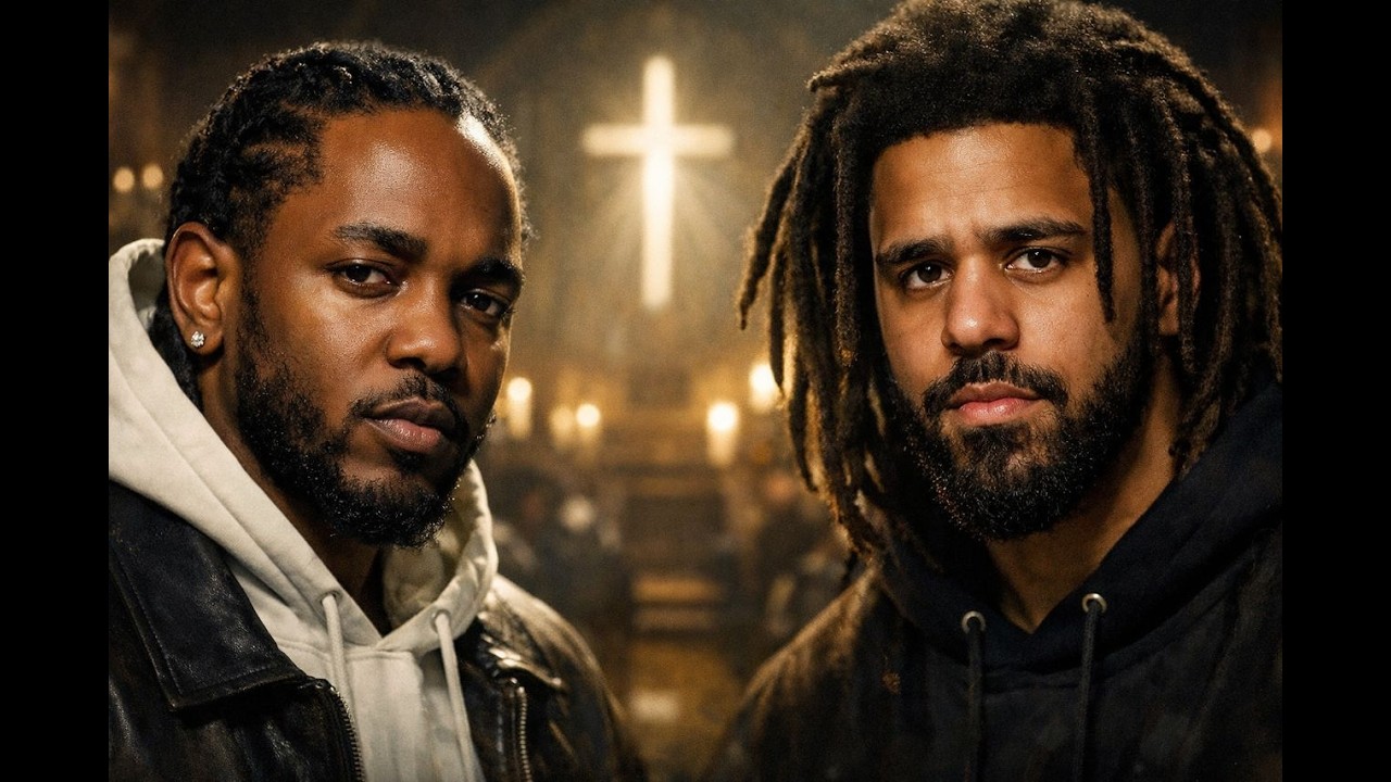 Kendrick Lamar and J. Cole - Letter to My Younger Self (Lyrics video)