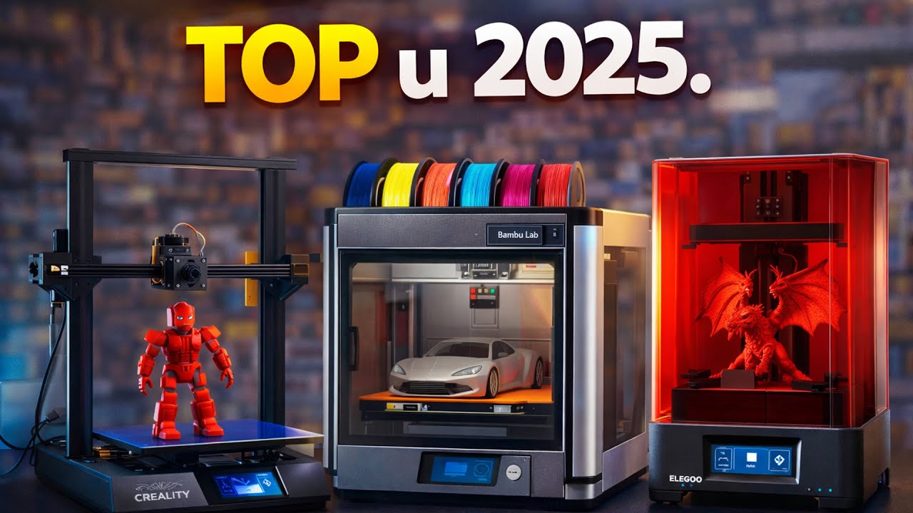 KOJI SU NAJBOLJI 3D PRINTERI U OVOJ GODINI?