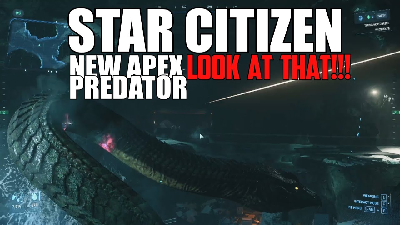 Star Citizen НОВЫЙ APEX PREDATOR. НЕ ИГРАМ ОБЯЗАТЕЛЬНО К ПРОСМОТРУ!