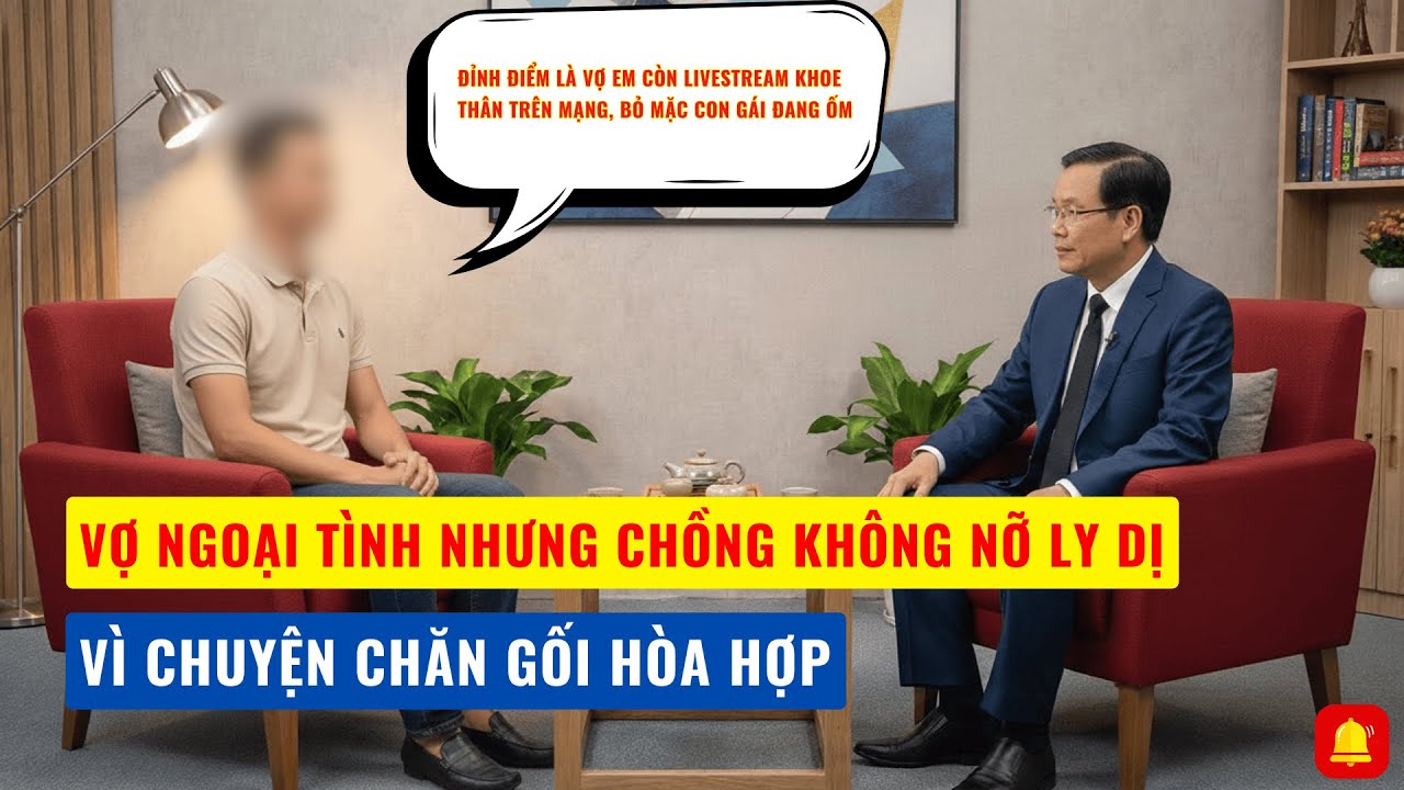 Vợ Ngoại Tình Nhưng Chồng Không Nỡ Ly Dị Vì Chuyện Chăn Gối Hòa Hợp | Tâm Sự Cuộc Sống