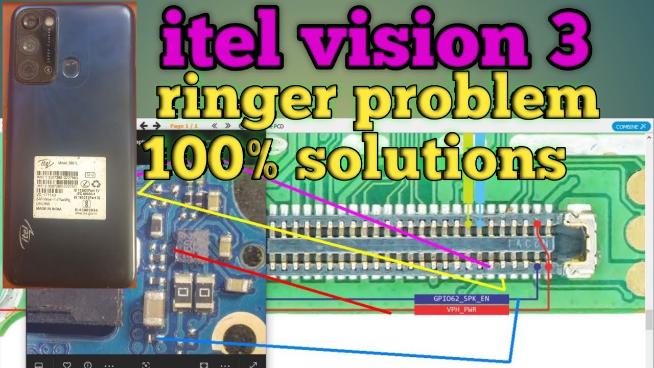 Itel vision 3 ringer problem