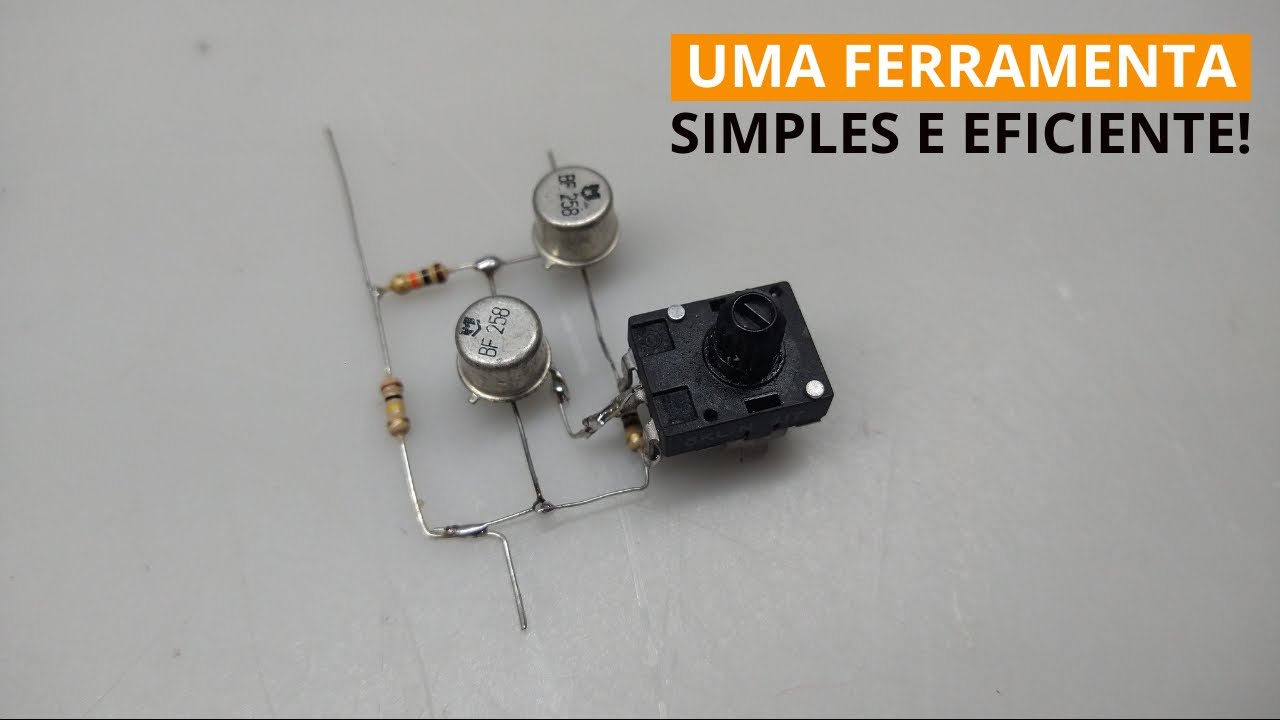 Um circuito simples, mas com uma função muito útil para várias aplicações.