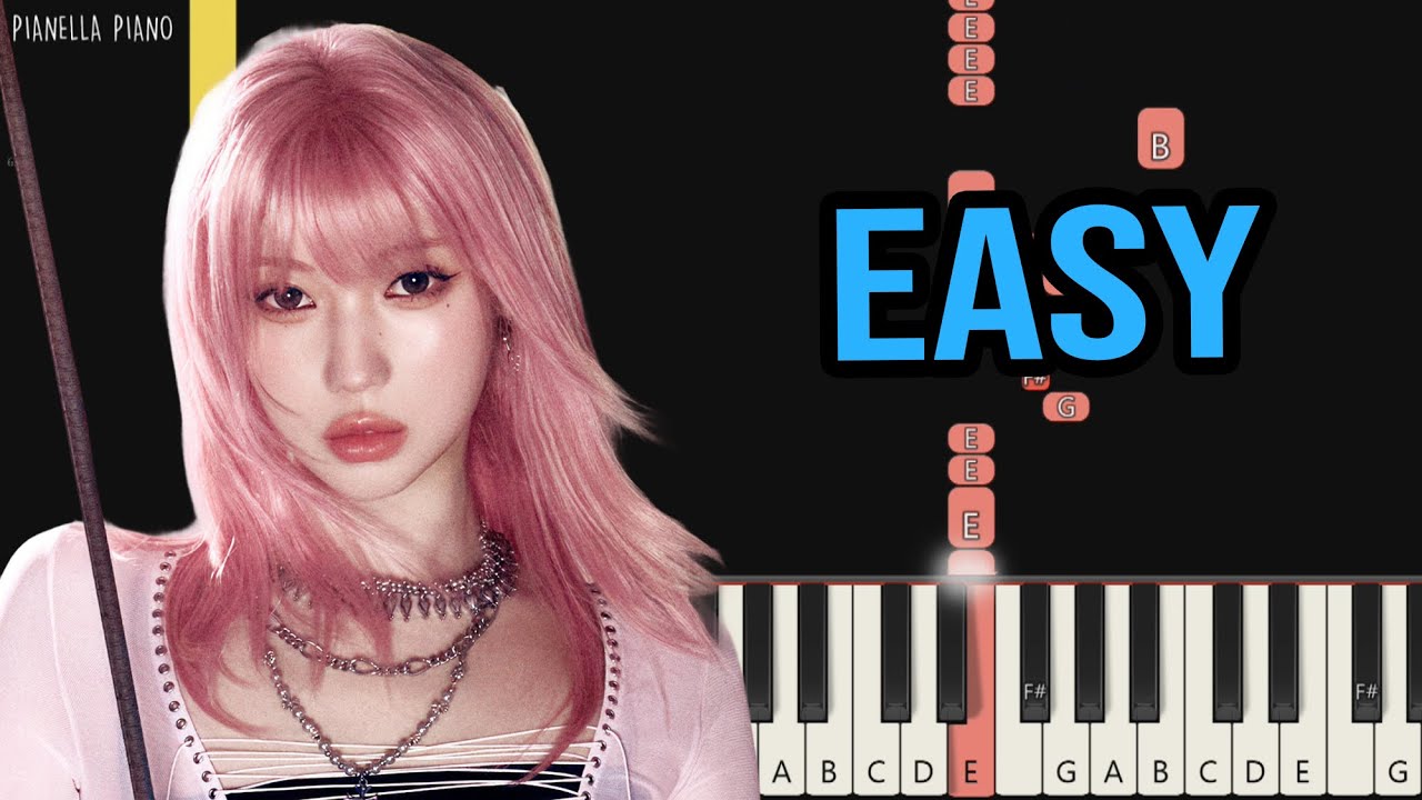 BABYMONSTER - WE GO UP | EASY Piano Tutorial by Pianella Piano