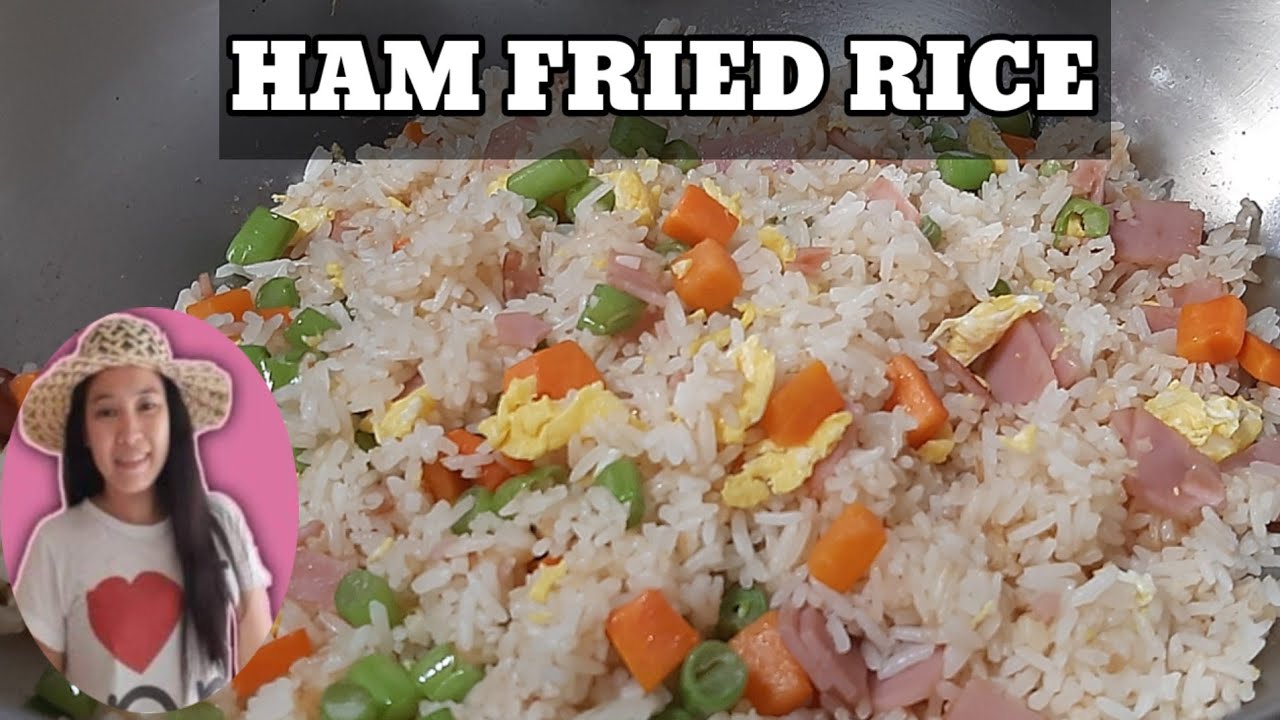HAM FRIED RICE RECIPE/MY SIMPLE RECIPE
