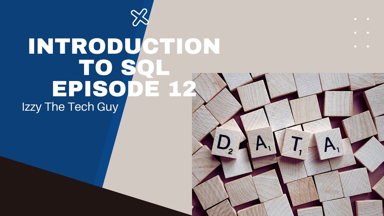 HAVING CLAUSE in SQL | SQL Tutorial For Beginners | w3school SQL | Izzy The Tech Guy | Episode 12
