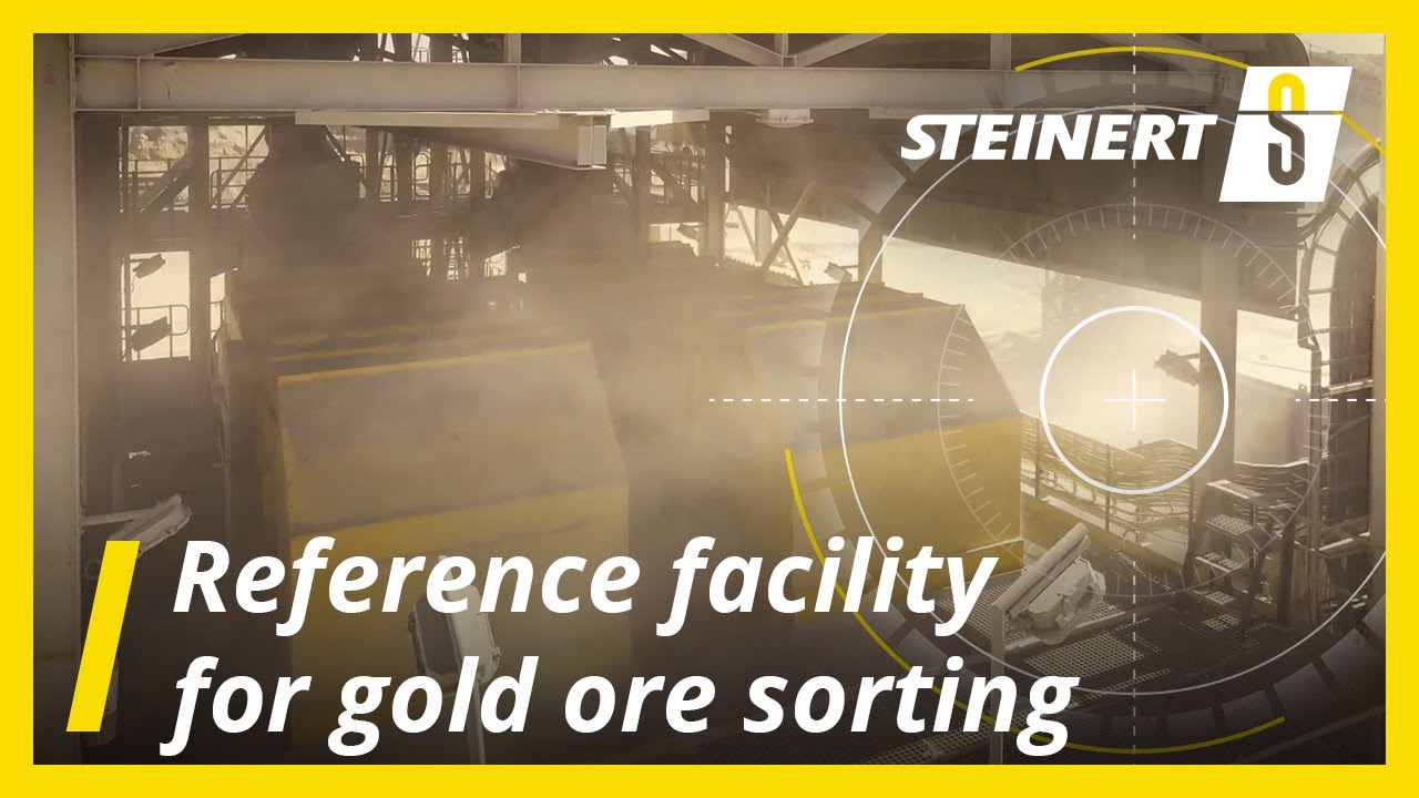 Ore sorting_Preconcentration Plant at Gold Mine Navachab in Namibia