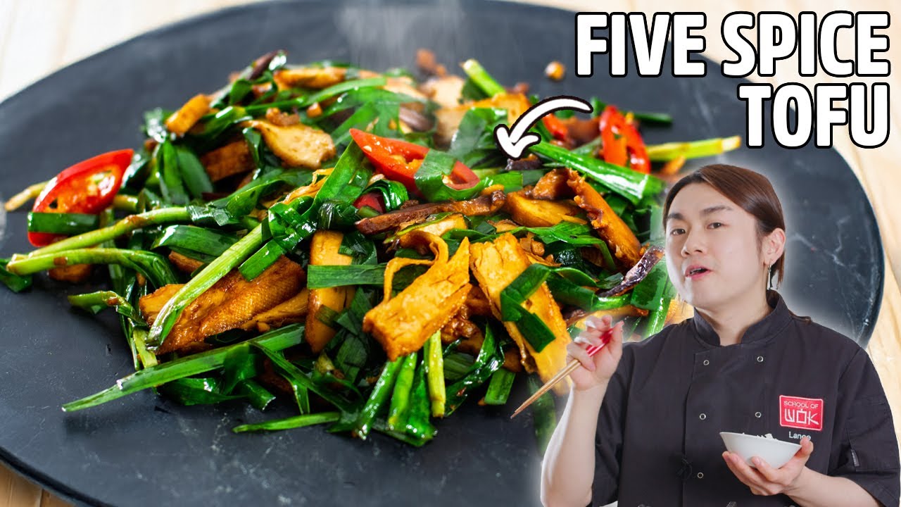 Five-Spice Tofu Stir-Fry with Garlic Chives | Easy & Flavourful Recipe