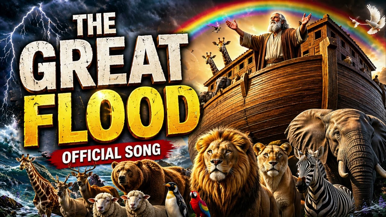 Noah&rsquo;s Flood Story 🌧️ Epic Cinematic Song | Emotional Biblical Story | Hollywood Style Music