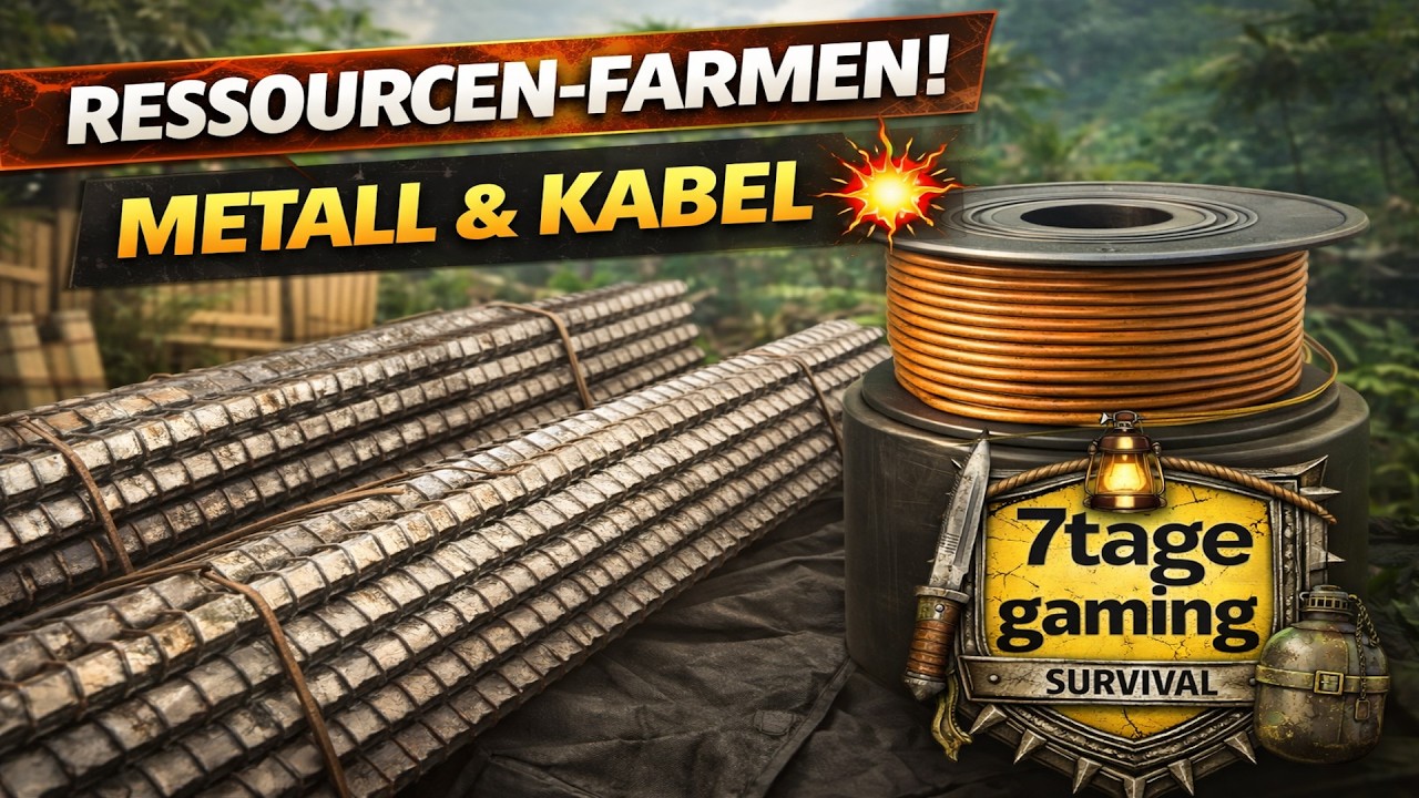 METALL & KABEL FARMEN! 🔥 Die besten Ressourcen Spots | Incursion Red River | 7tage-gaming