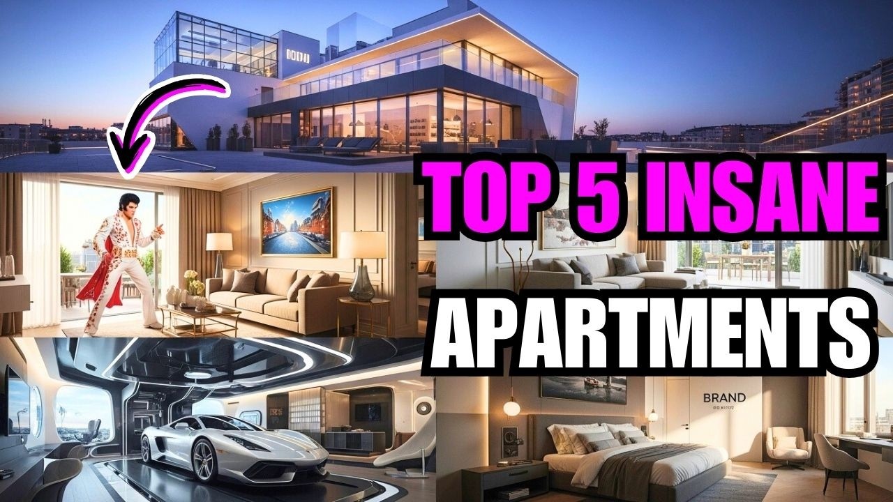 Top 5 Apartments You’ve Never Seen Before | Apartment Luxe #Luxury
