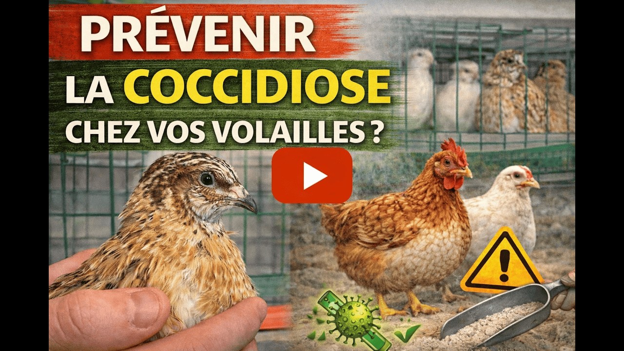 Coccidiose : 5 astuces pour protéger vos volailles