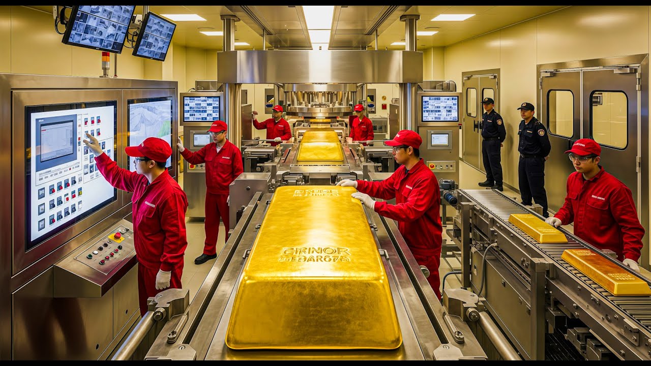 Inside the Recycling Factory – Full Process: How Million-Dollar Gold Is Made