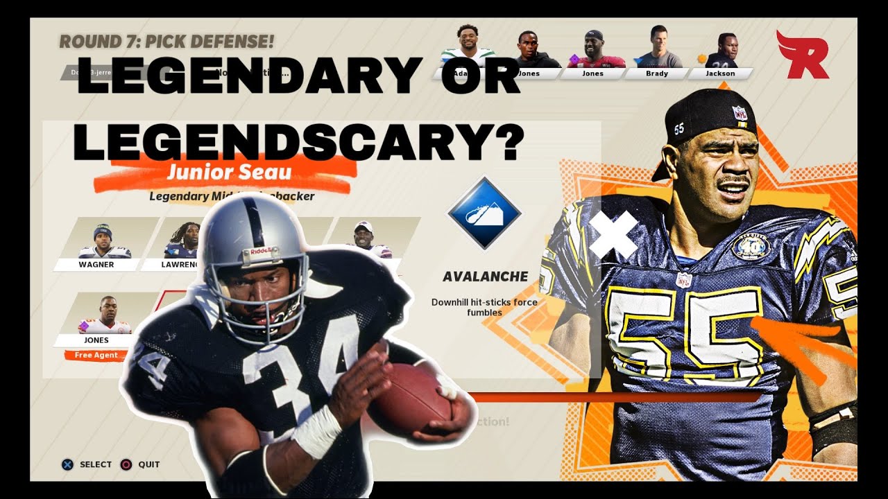Legends are getting busy! Madden 21 Superstar KO mode.