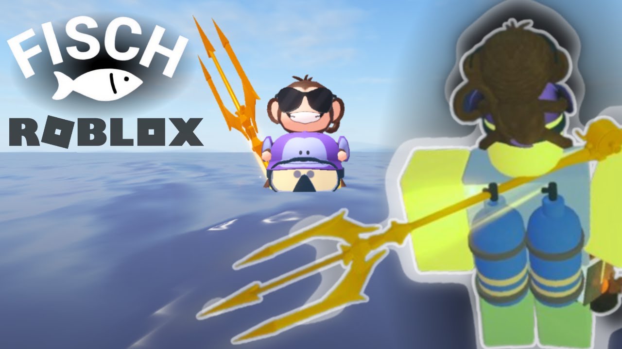 The TRIDENT ROD is BROKEN??!! - Roblox Fisch