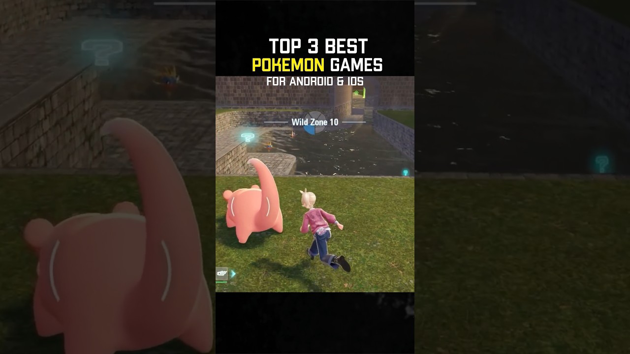 Топ-3 лучших мобильных игры про Pok&eacute;mon | Android и iOS