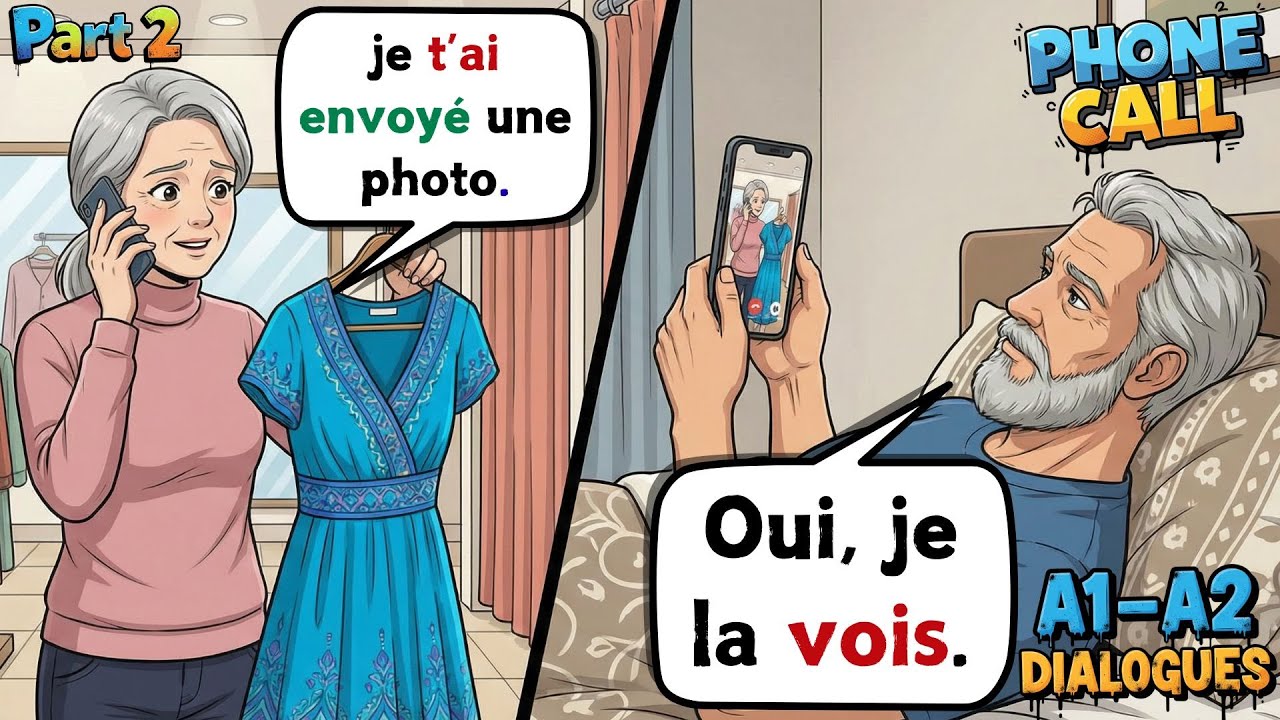 🗣️Boost Your French Skills: Daily Conversations for Real Life | A1–A2 Dialogues 🇫🇷