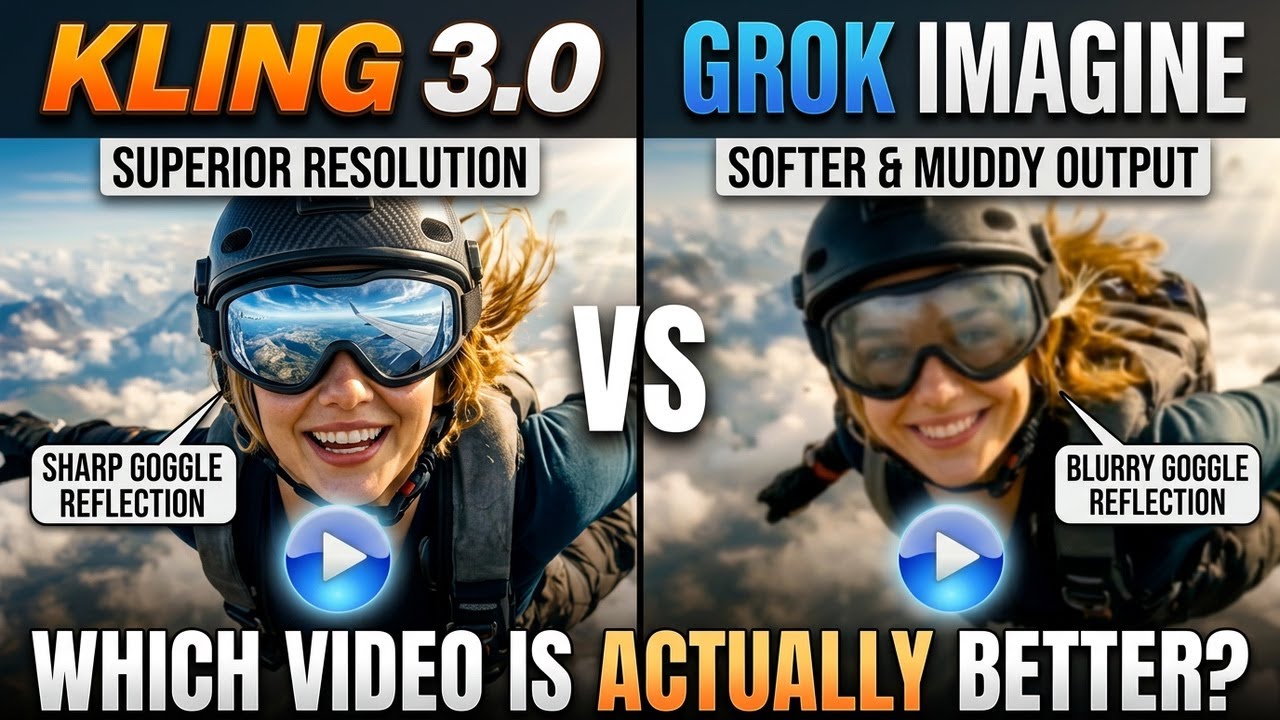 Kling 3.0 vs Grok Imagine AI —Which AI Video Generator is Actually Better?