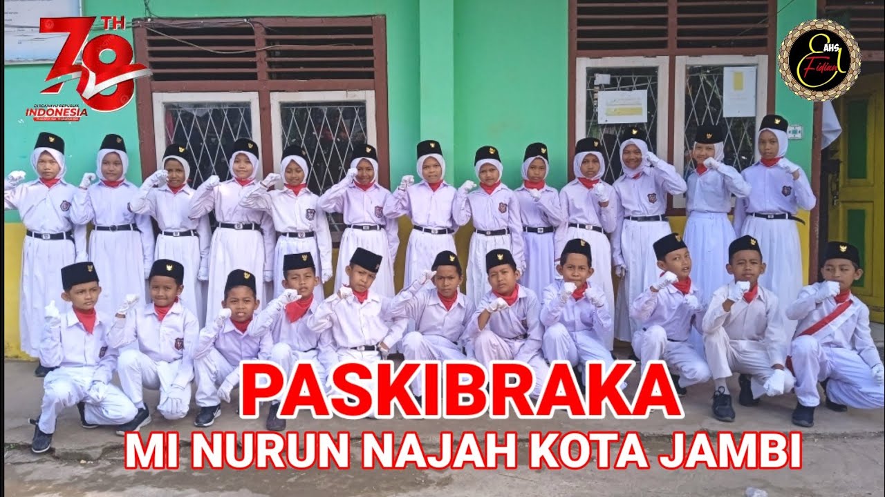 PASKIBRAKA MI Nurun Najah Kota Jambi 2023 | HUT RI ke 78
