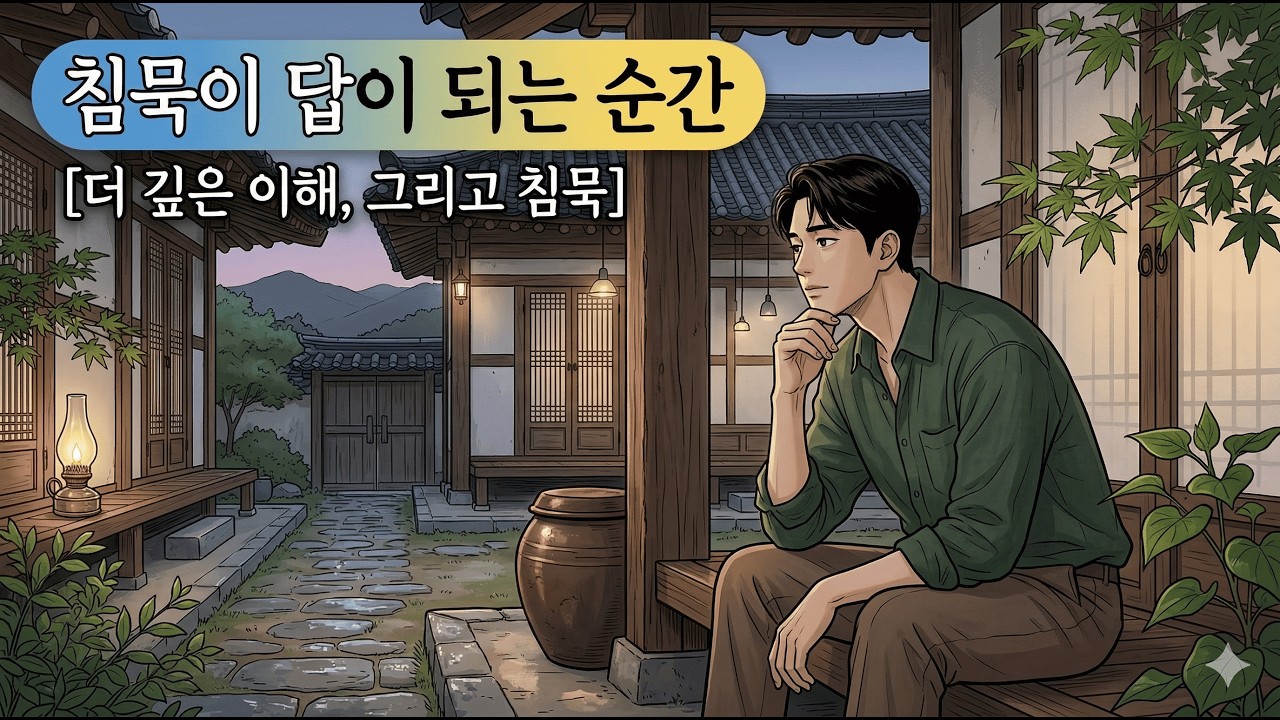 사랑을 위한 침묵, 그 무게는?