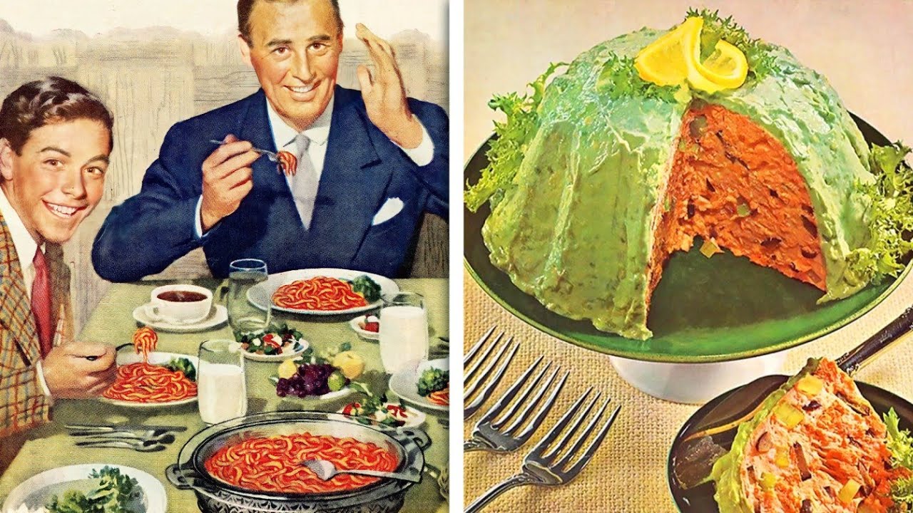 Странные продукты, которые люди ели в 1950-х годах