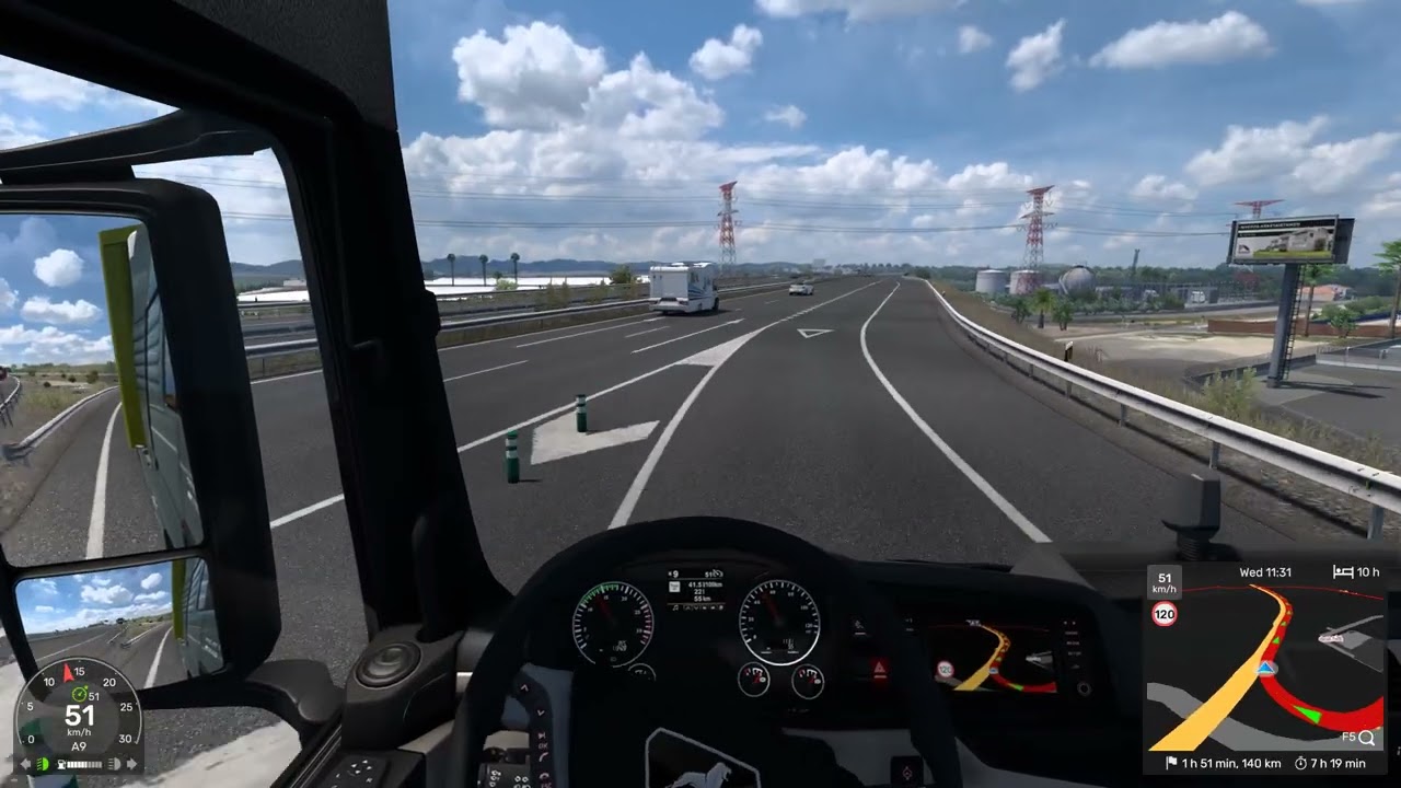 Euro Truck Simulator 2 Delivery cut flowers across Spain (2 t) №2