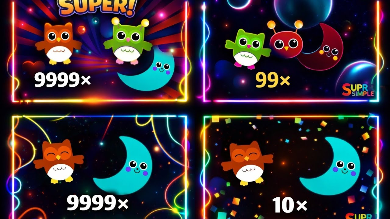 Super simple songs 😁 high speed colors effect #999999xspeed funny#supersimplesongs @MovieMindlab 