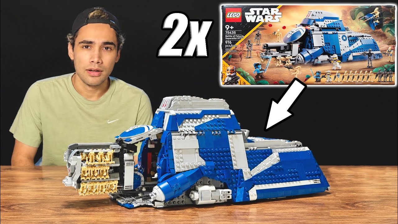 A LEGO STAR WARS ALT BUILD YOU NEED TO TRY! (2x MTT UPSCALE) 