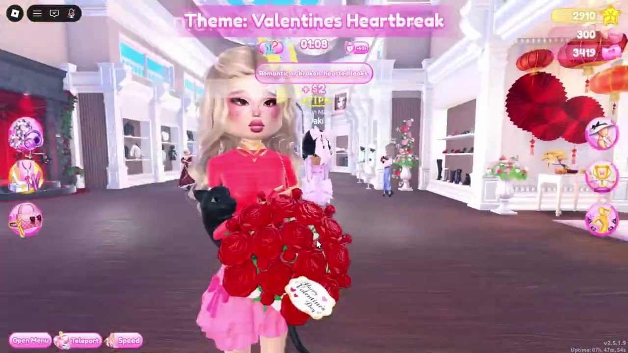 Playing dress to impress! yay