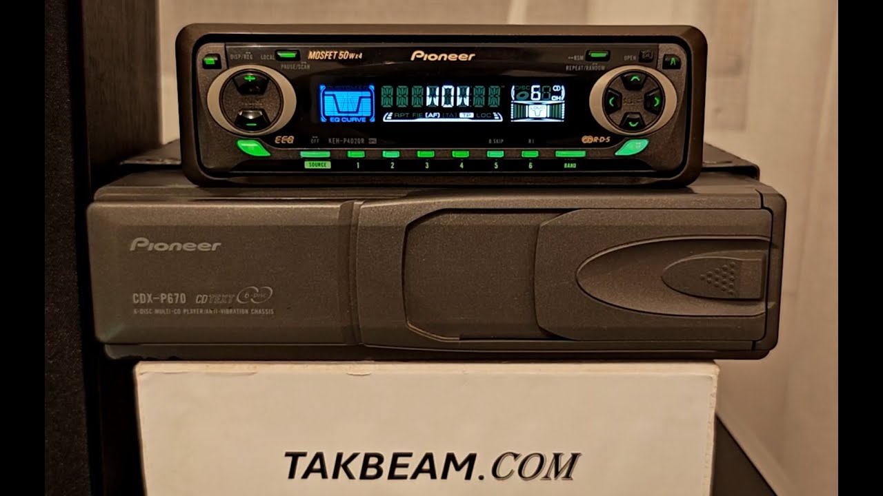 Pioneer keh-P4020r Cassette Autoradio (2002)