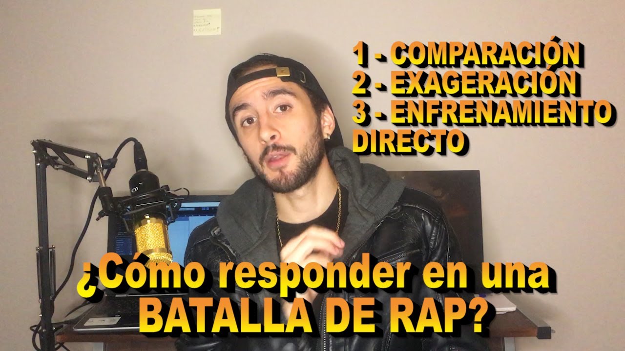 Como RESPONDER en BATALLAS de RAP || Aprende a Rapear #2