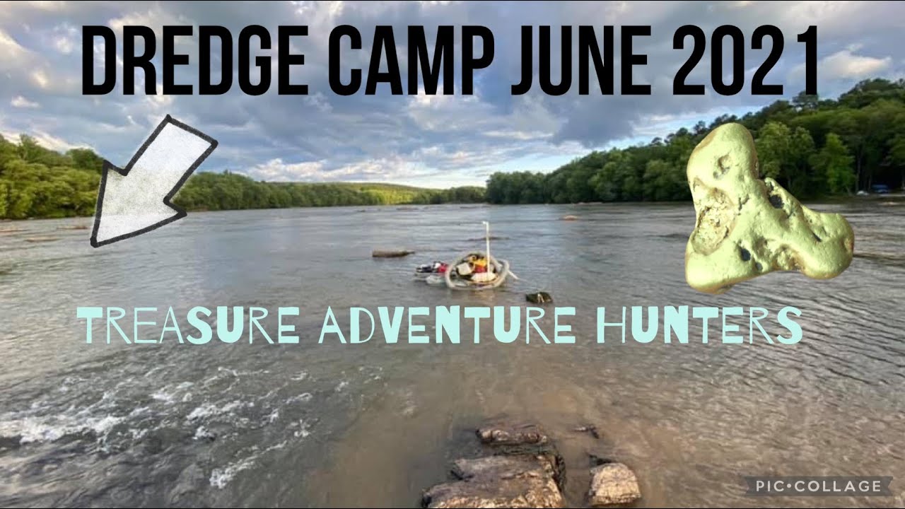 Dredge camping on big gold river