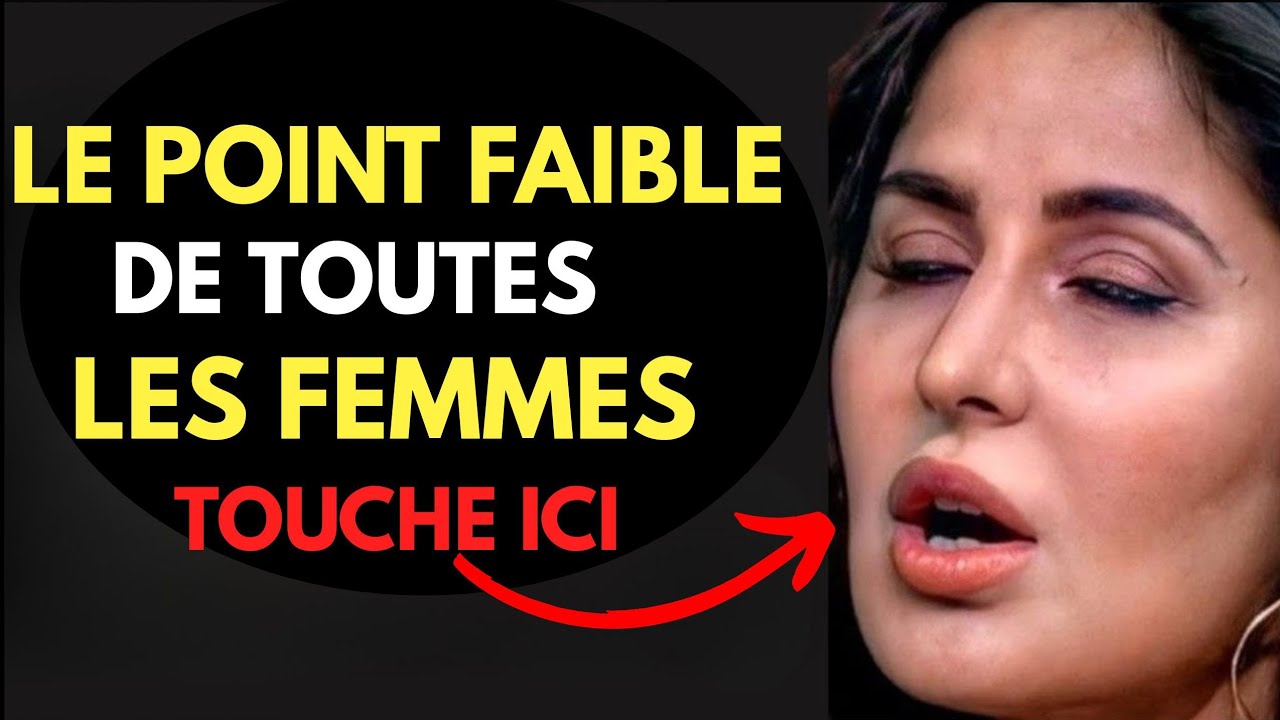 Les femmes adorent qu’on les touche à ces 5 endroits (sans le dire)
