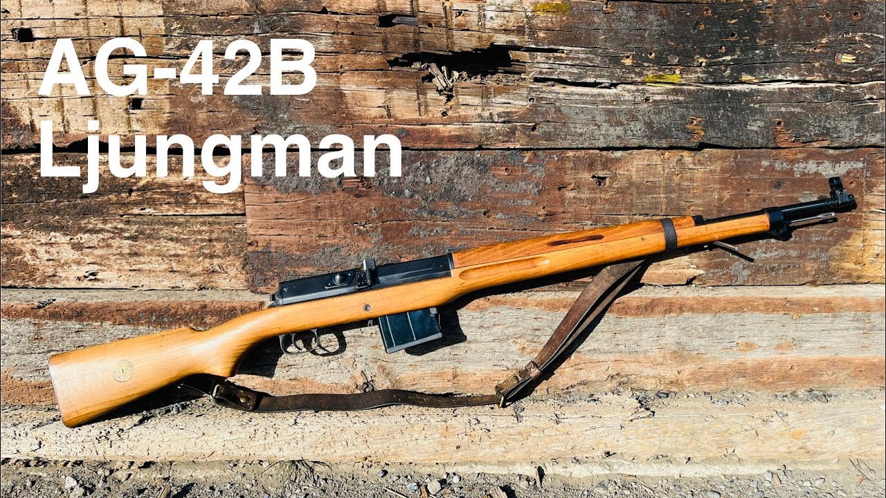 Шведская автоматическая винтовка AG-42B